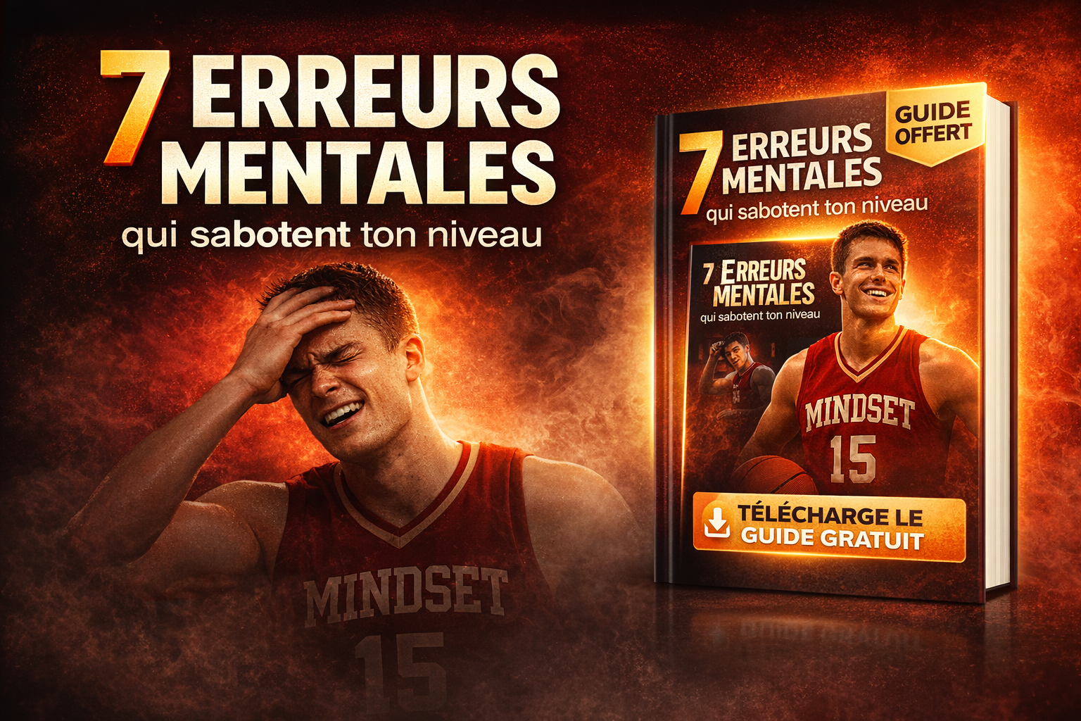 Découvre les 7 erreurs mentales qui freinent ta progression au basket