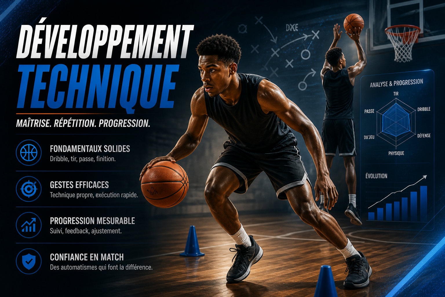 Drills 4 Skills : développe tes qualités de joueur de basket